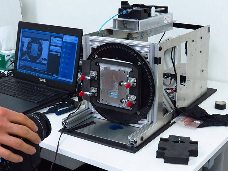 Microfluidic Test Rig